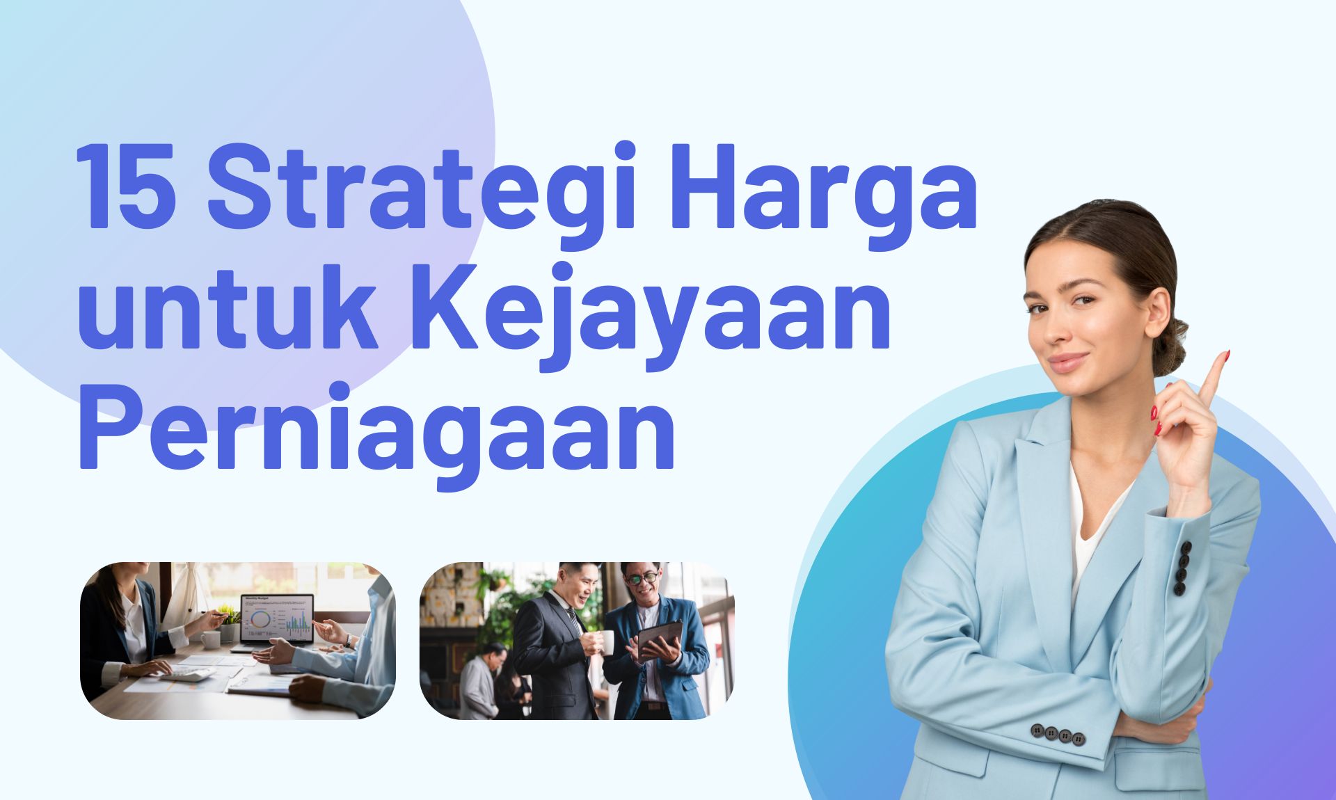 15 strategi harga untuk kejayaan perniagaan - Header Post