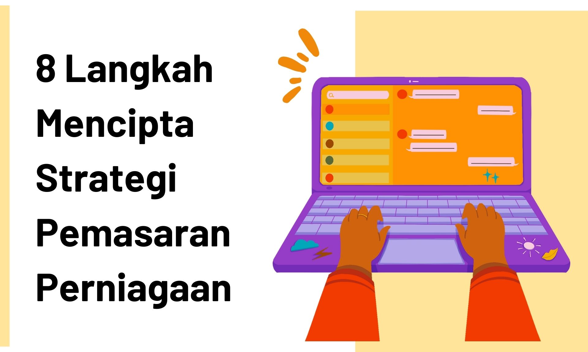 8 Langkah Mencipta Strategi Pemasaran Perniagaan - Header Post